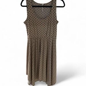 Polka Dot Sleeveless Dress